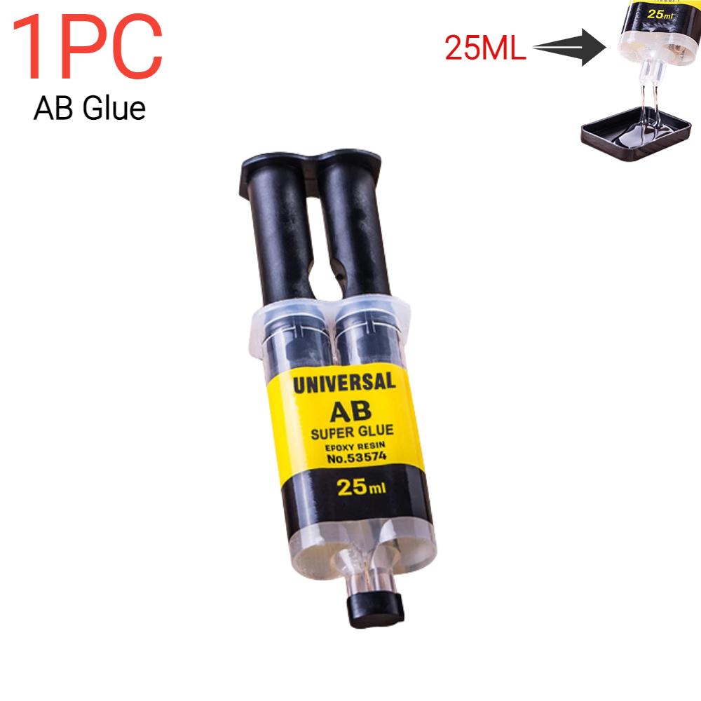 Epoxy Resin Liquid AB Glue Strong AB Adhesive Waterproof Heat Resistant Metal Repair Glue Sealant Casting Glue Extra Strong Glue