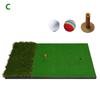 Tapis de Golf Entraînement Pratique Frappe Gazon Synthétique Pad Coussin d'Exercice Intérieur