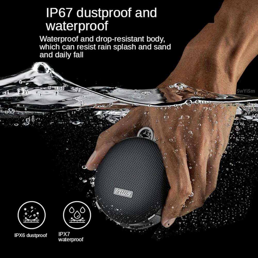 INWA MZ-500 Portable TWS Bluetooth-compatible Speaker Wireless Outdoor Cycling Waterproof Loudspeaker