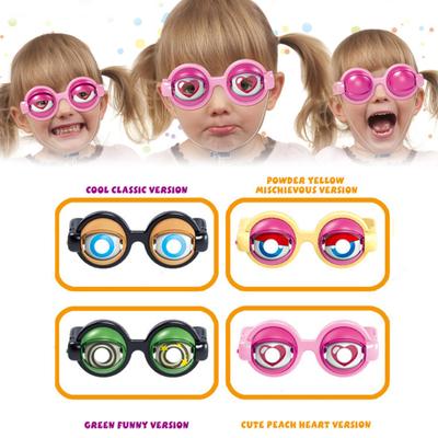 Śmieszne mrugające oczy okulary na imprezę regulowana lina kontrolowane śmieszne dorośli dzieci Prank okulary okulary rekwizyt fotograficzny zaopatrzenie firm