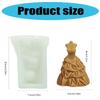 Evening Dress Silicone Molds for Candle Soap Fondant Chocolate Candy Wedding Dress Silicone Candle Molds for Epoxy Resin