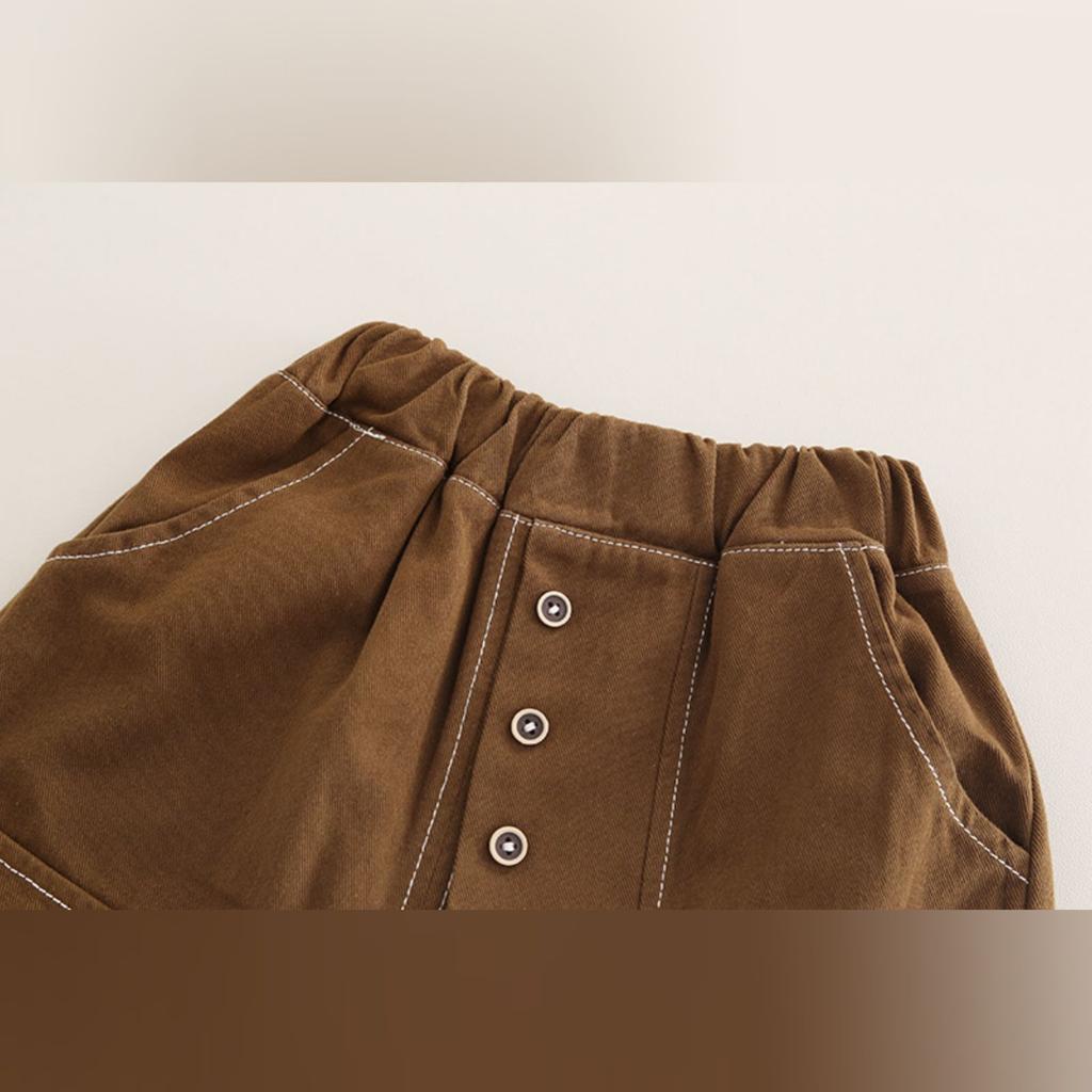 Kids Casual Long-Sleeve Set, Comfortable Daily Wear Outfits