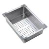 JINGRUIXIANG Thickened Stainless Steel Draining Basket