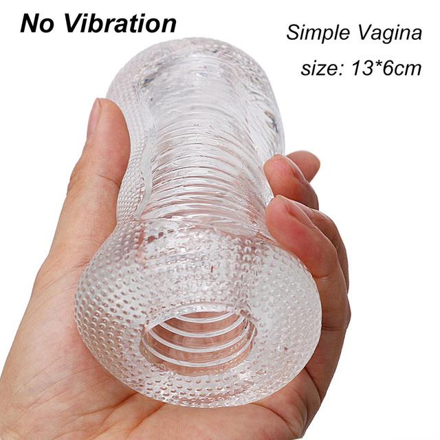 Blowjob Sex Male Masturbator Strong Suction Vibrator Fake Mouth For Men Glans Sucking Penis Trainer Cock Exerciser Erotic