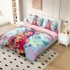 KPop D-Demon Hunters EU Single Halloween Costume Bedding Set - 2-3 Piece Comforter Quilt Duvet Cover Pillow Case Sets