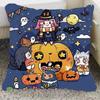 Halloween Pillow Pumpkin Funny Two-Dimensional Animation Pillow Emoticon Pack Party Party Boy and Girl School Day Gift