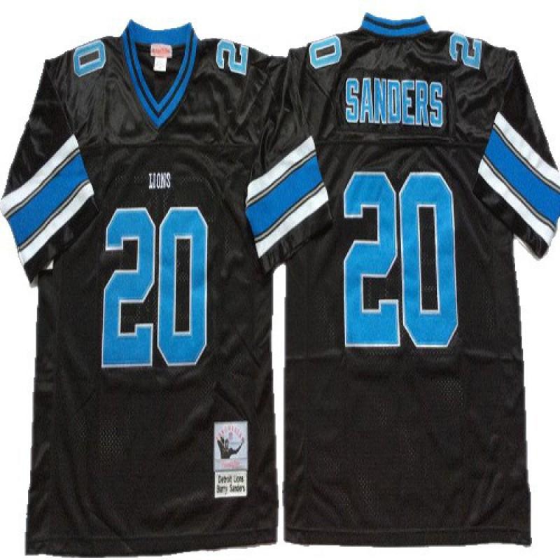 Retro Vintage Lions Tým 20 Americký Fotbalový Dres Vyšívaný Sportovní Oblečení Unisex Bavlněná Směs Limitovaná Edice