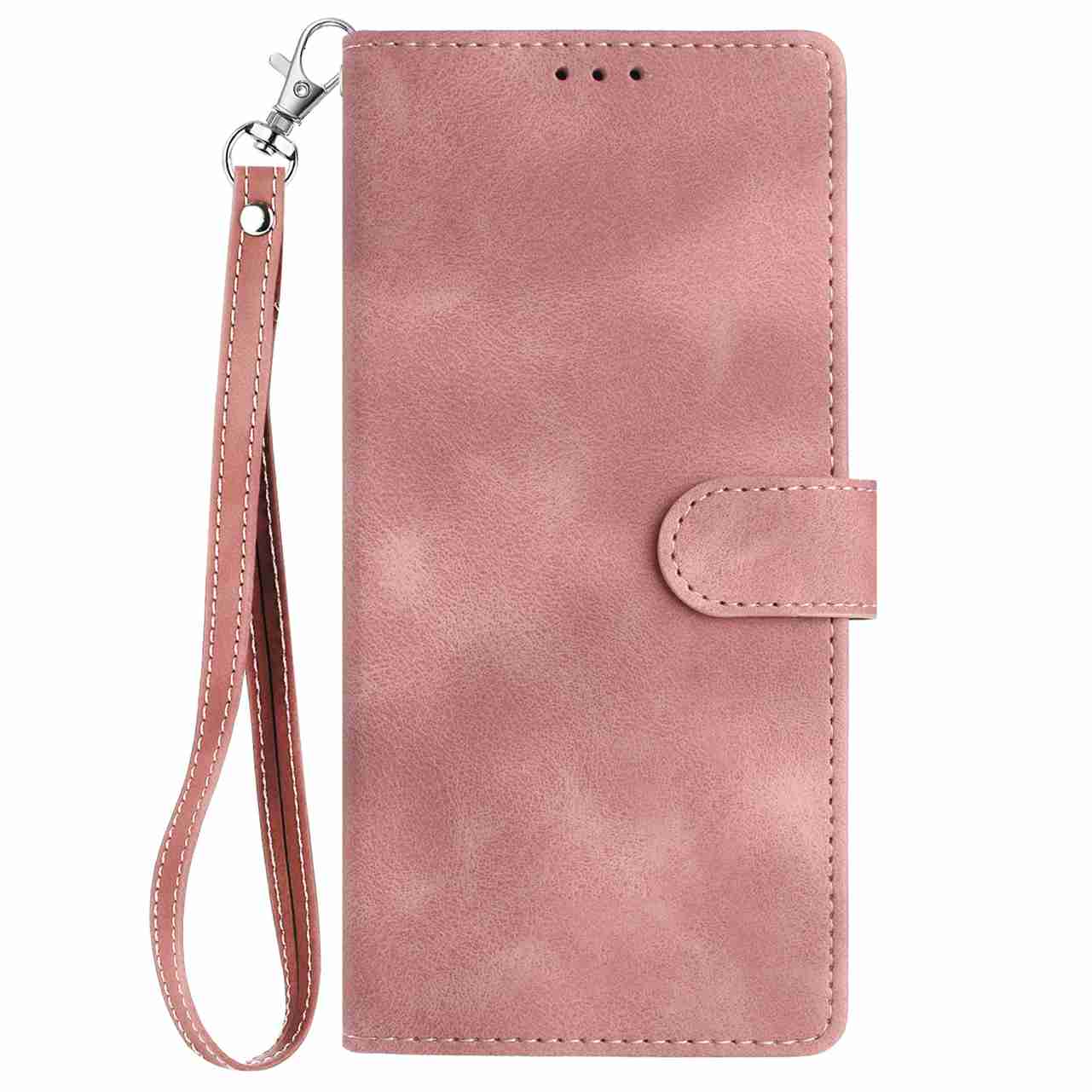 

Для iPhone 7-17 Чехол-кошелек из матовой кожи, Слоты для нескольких карт и подставка, Ударопрочная защитная крышка (8 цветов) iPhone SE 2020 розовый