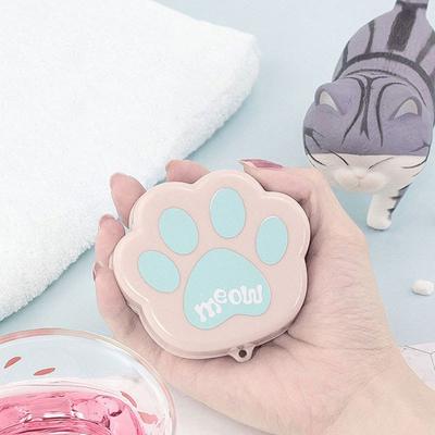 Tazza Telescopica Creativa a Forma di Artiglio di Gatto dei Cartoni Animati per Esterno, Viaggio, Sport, Borraccia, Tazza Pieghevole, Tazza di Plastica, Tazza Portatile a Forma di Artiglio di Gatto