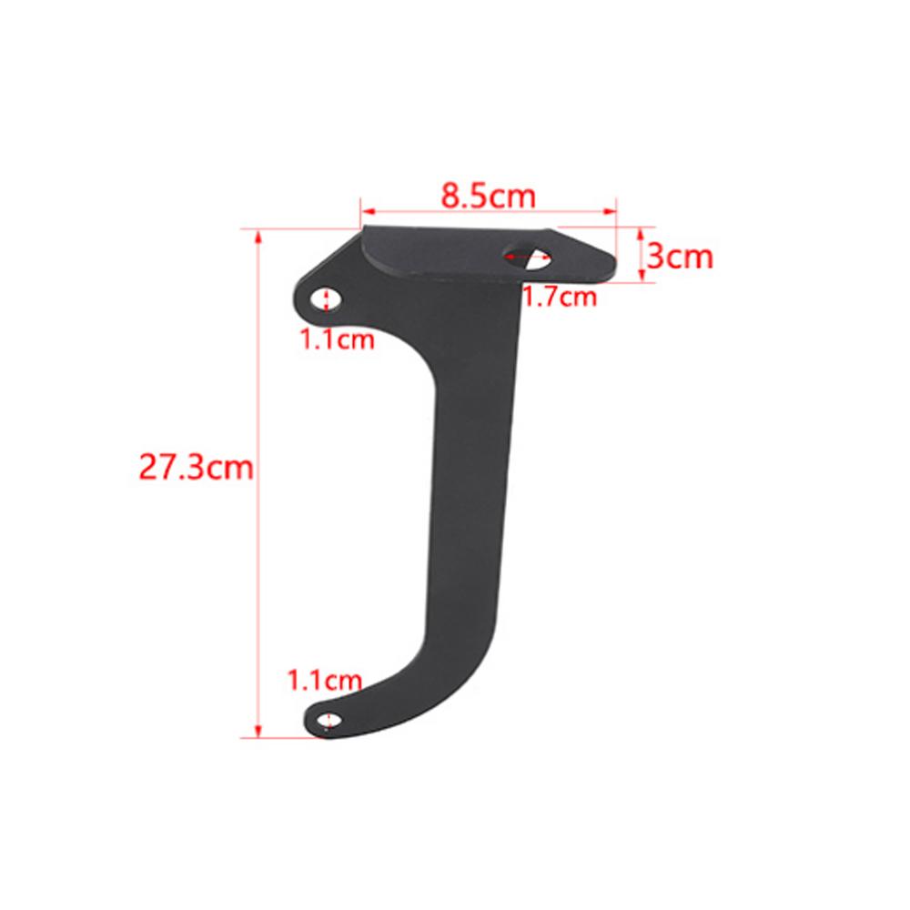 Car Tailgate Rear Door Hinge Antenna Bracket Mount Holder for Jeep Wrangler JL 2018   2022 2023 Exterior