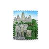 Kambodscha Kultureller Harz-Kühlschrankmagnet Souvenir