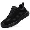 Men's Breathable Steel Toe Safety Shoes: Anti-Smash, Anti-Puncture, Wear-Resistant, Comfortable Summer Protection Footwear