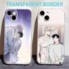 BL Manhwa R-roses And Champagne Phone Case For iPhone17,16,15,14,13,12,11 Plus,Pro Max Soft Transparent Cover
