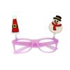 Flashing Christmas Fluorescent  Glasses Colorful Glowing Glasses  Cosplay