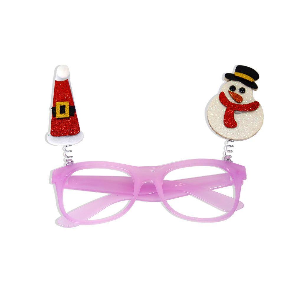Flashing Christmas Fluorescent  Glasses Colorful Glowing Glasses  Cosplay