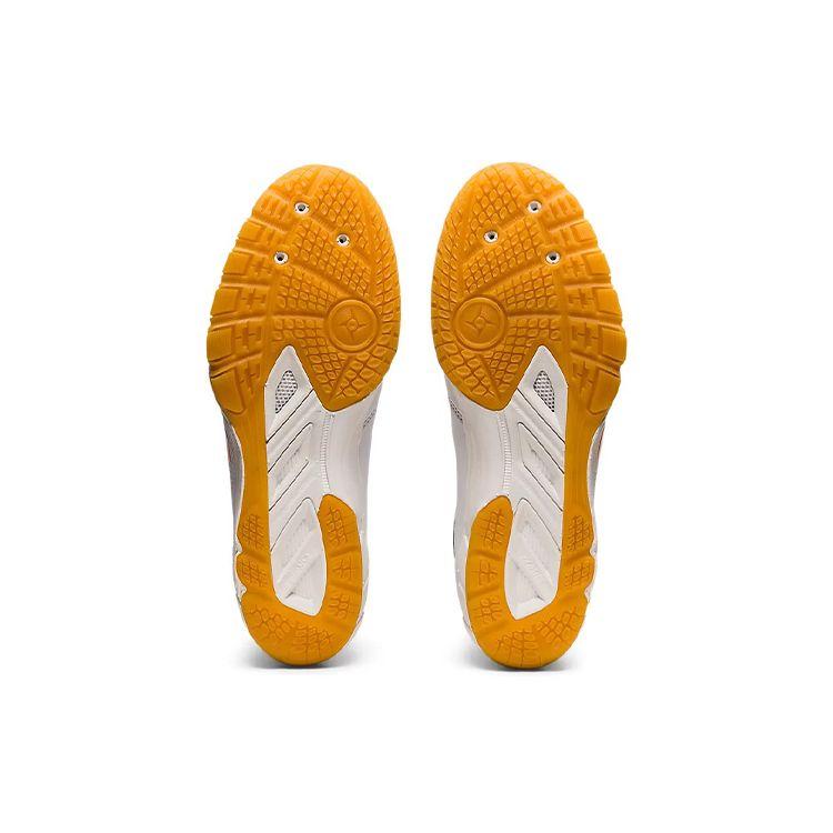 Мужские кроссовки ASICS Attack Excounter 2 белые синие оранжевые 1073A002-103 39.5 — фото 5