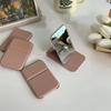 Hand-held Desktop Stand Mirror High Definition Vanity Mirror Small Compact Cosmetic Mirror  Bedroom