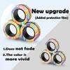 1set Magnetic Rings Fidget Toy Set Adult Fidget Magnets Spinner Rings Fidget Pack Great Gift for Adults Teens Kids ,Finger Ring