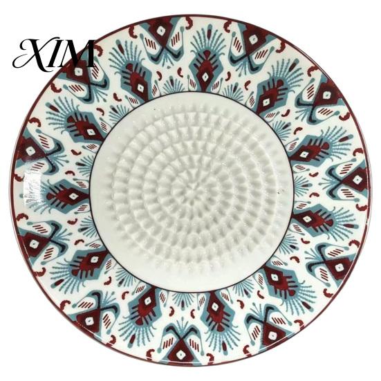Wielofunkcyjna tarka do przecierów owocowych Ceramiczna tarcza do mielenia imbiru i czosnku, Tarka z ostrymi ząbkami, Łatwa do czyszczenia ręczna maszynka do mielenia dodatków żywnościowych