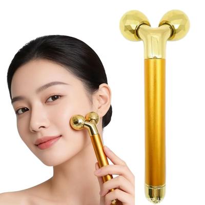 Facial Beauty Massage 3D Face Slimming No Charging Face Body Microcurrent Unisex Roller, Y-shaped Roller, Roller, Roller, Required, Waterproof,