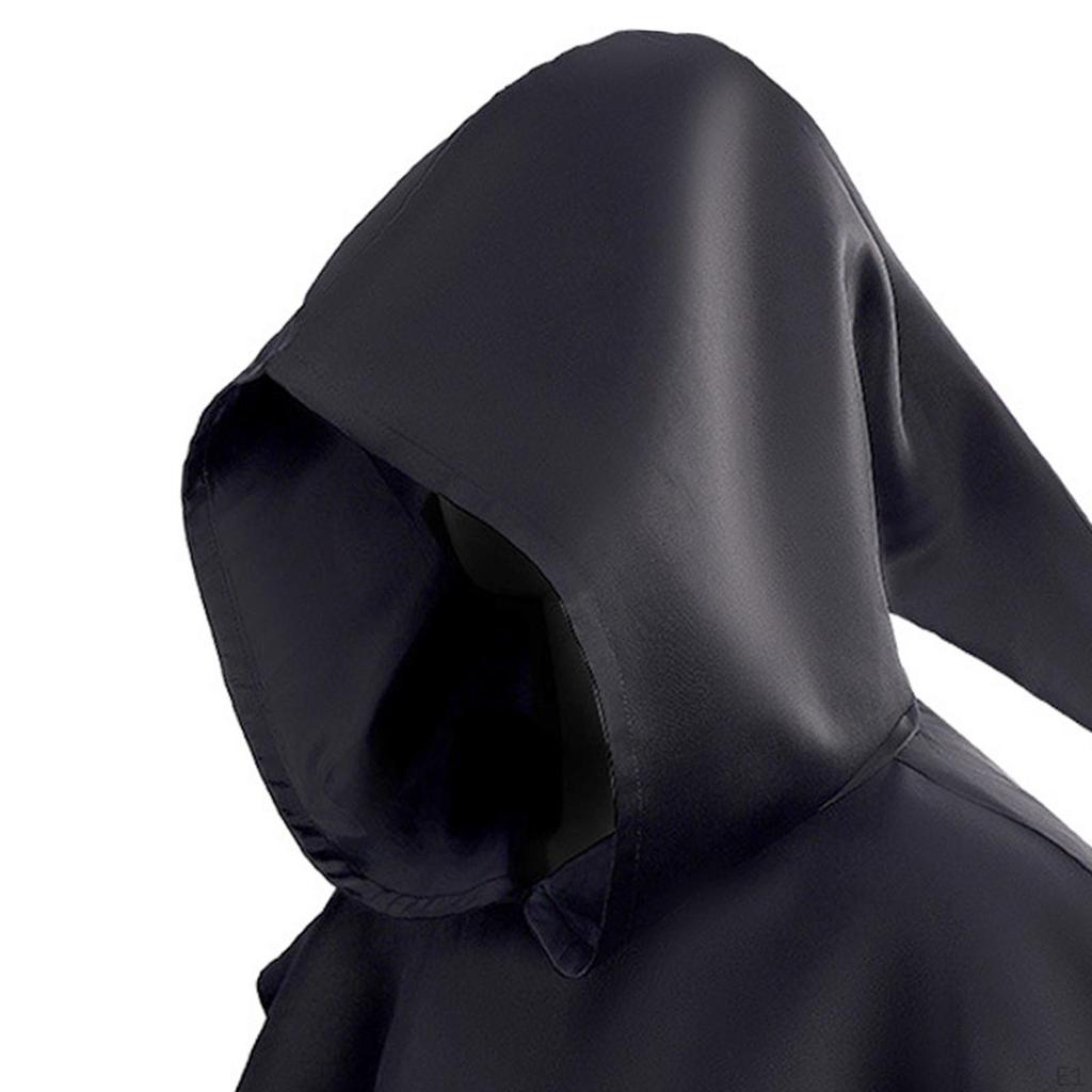 Gothic Hooded Cloak for Halloween Costume Party
