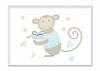 Picture Poster In a Frame A4 Cm Monkey PD205