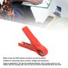 10pcs Electric Clip Stainless Steel Spring Design Strong Clamping Steel ABS Material Safe Charging Clamp for Wires 30A