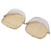 2Pcs Food Serving Tent Basket Fly Skeeter Insect Resistant Bamboo Basket With Dish Mesh Cover