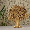 Brass Kalpavriksha Tree Showpiece Birds Sitting On Branch Table Decor Handicraft Decoration Vaastu Fengshui Gift with Antique Polish