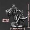 Weißmessing Blutmond Dämon Skelettkönig Miniaturfigur Handgefertigte Brettspielfiguren Auto Schreibtisch Ornament Sammlerstück Spielzeug