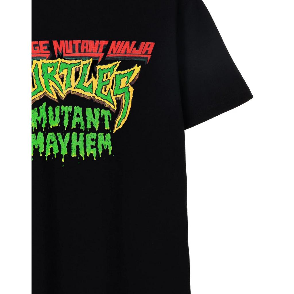 Wojownicze Żółwie Ninja: Męski T-shirt z logo Mutant Mayhem