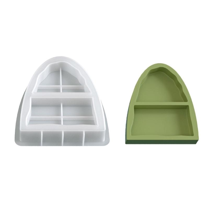 

Silicone Jewelry Organizers Mould for Resin Casting With Arch Designs and Double Compartment Storage Tray 1
