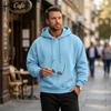 Men's Casual Hooded Long Sleeve Sweatshirt for Everyday Wear