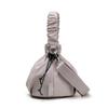 Geraffte Zugbeutel-Tasche mit gerafftem Griff Abnehmbarer Riemen Nylon Umhängetasche für den lässigen Alltag