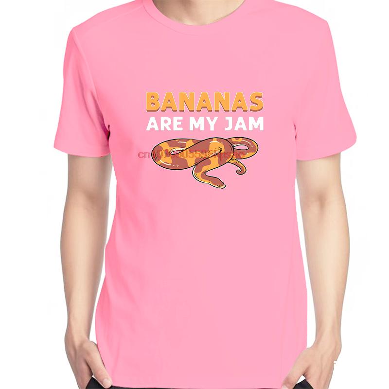 Bananas Are My Jam Fashion Graphic T Shirts Summer Cotton Short Sleeve Tshirts Unisex Streetwear Breathable Printing T Shirt