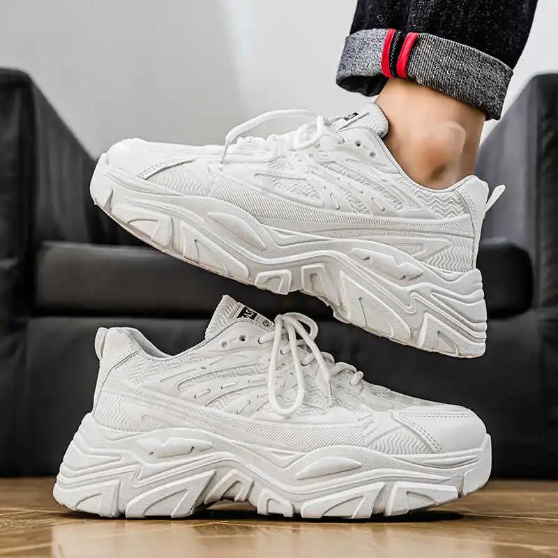 Fashion Summer Ete Men's Skate Sneakers Nursing Men's Gym Boot White Men's Shoes Sport Imported Cheaper High-quality Comfortable