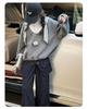 Girls' Korean Style Sweatshirt & Casual Pants Autumn/Winter 2025 Set