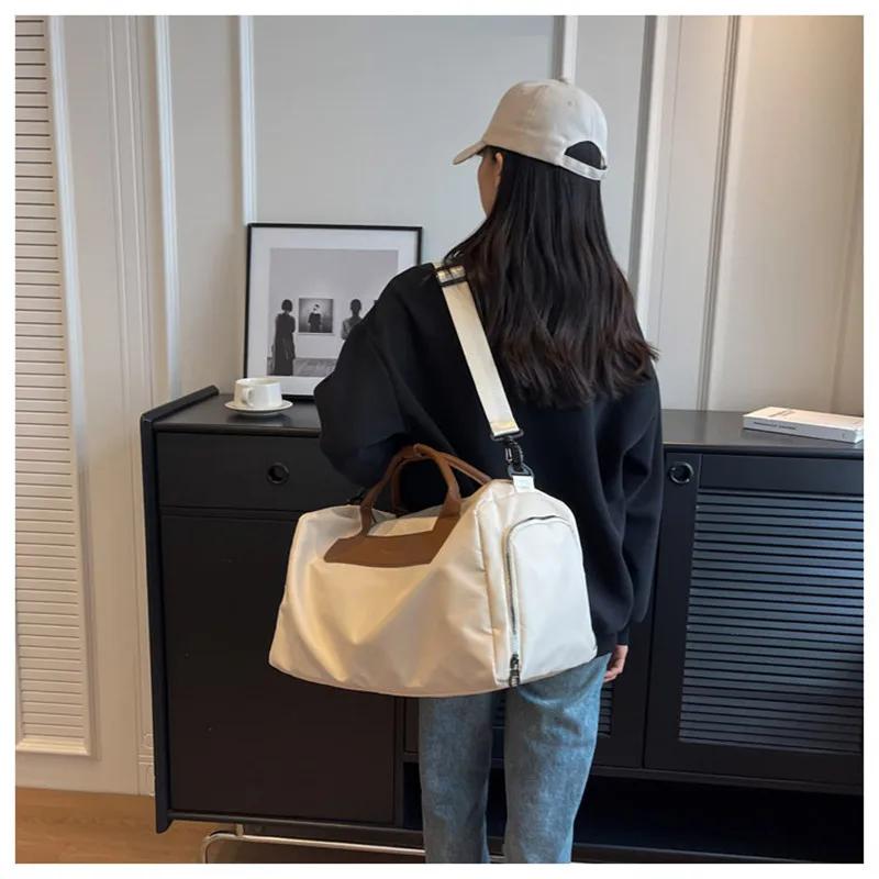 2025 Neuer Business-Rucksack mit großer Kapazität, Einzelschulter, Reisetasche für kurze Distanzen, Trocken- und Nassfach, Yoga-Fitness-Tasche