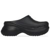 Balenciaga Crocs Mule 'Black Rubber' Men's 720857W1S8E1000