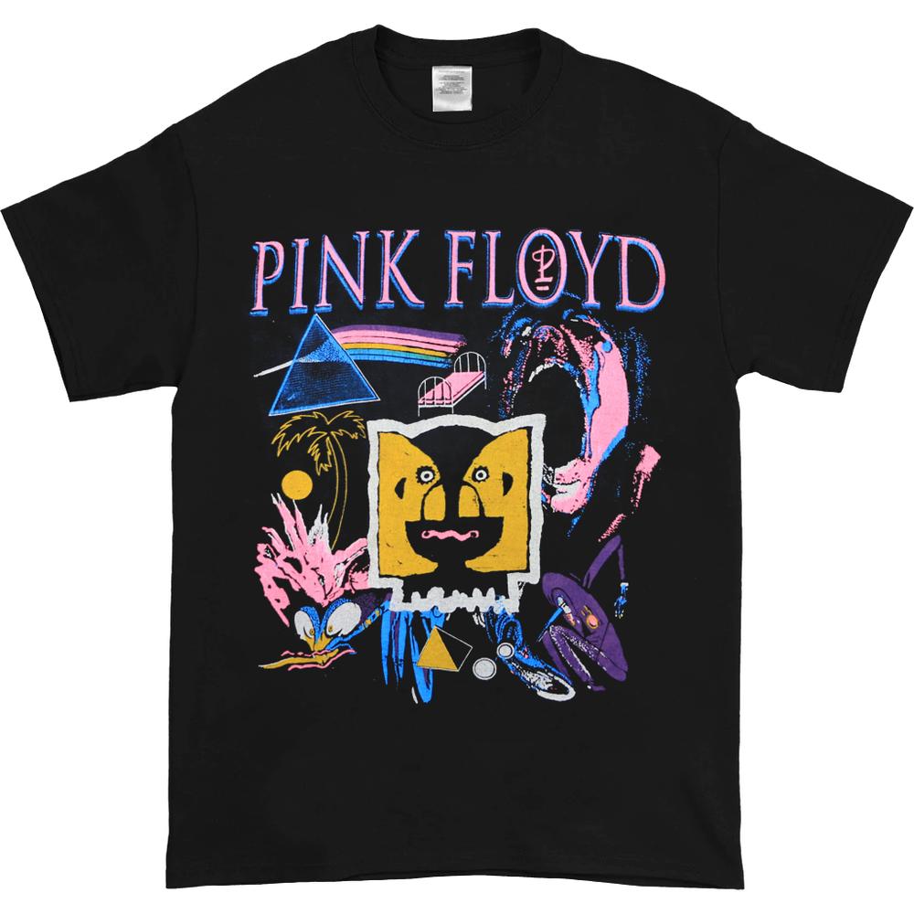

Винтажная черная футболка унисекс Pink Floyd The Division Bell 1994 года