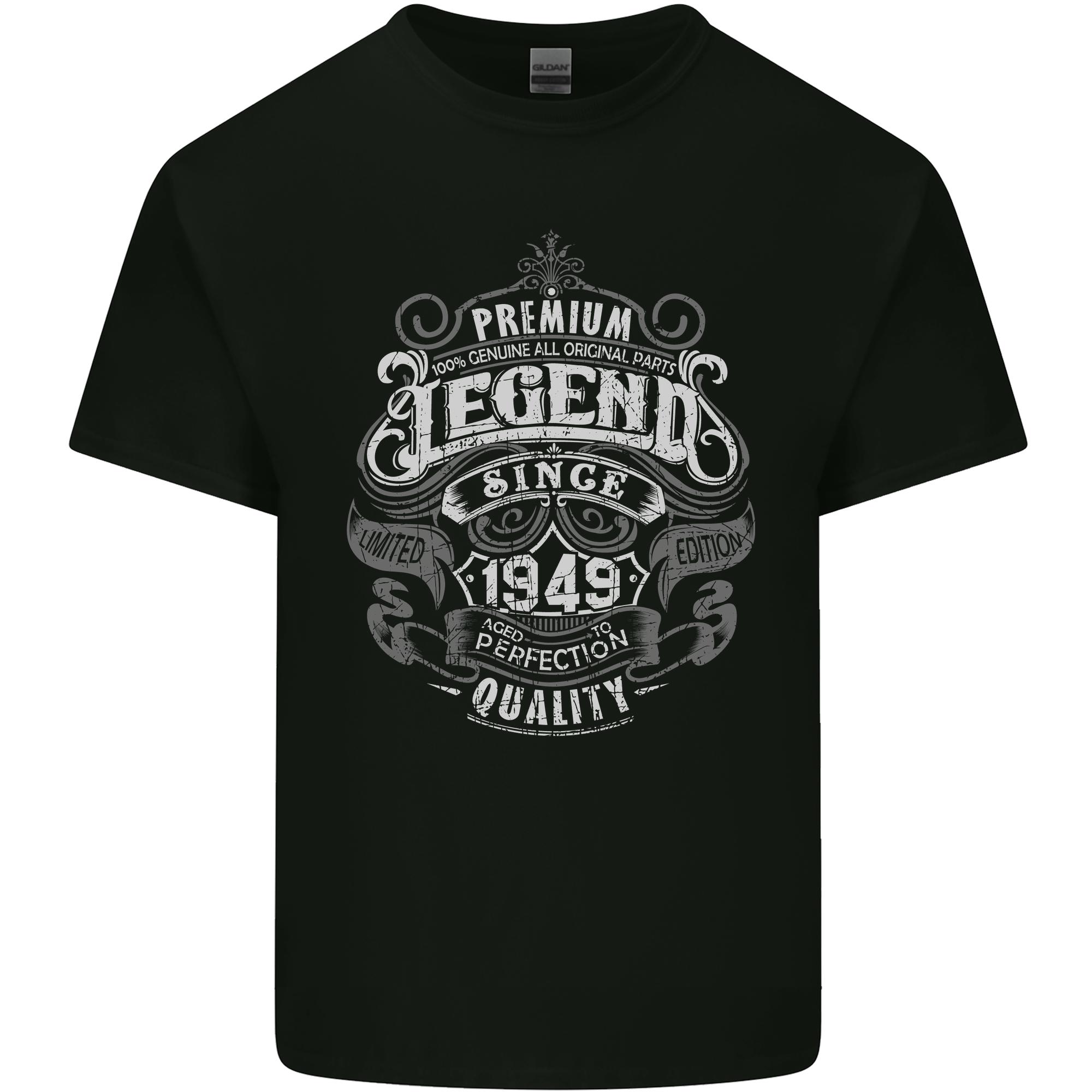 Premium Legend 77th Birthday 1949 Unisexs Light Cotton TShirt S