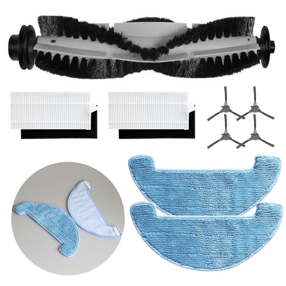 1 Set Main Side Brush Filter Mop Cloth Kit For Polaris 1090 3200 Vacuum Cleaners Home Robot Vacuum Accessories