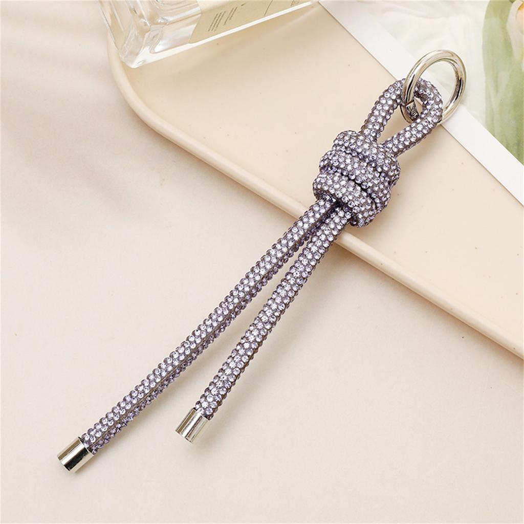 Dazzling Rhinestones Phone Bracelet Fashionable Diamonds Key Cord Unique Bag Decoration for Sophisticated Women Girls