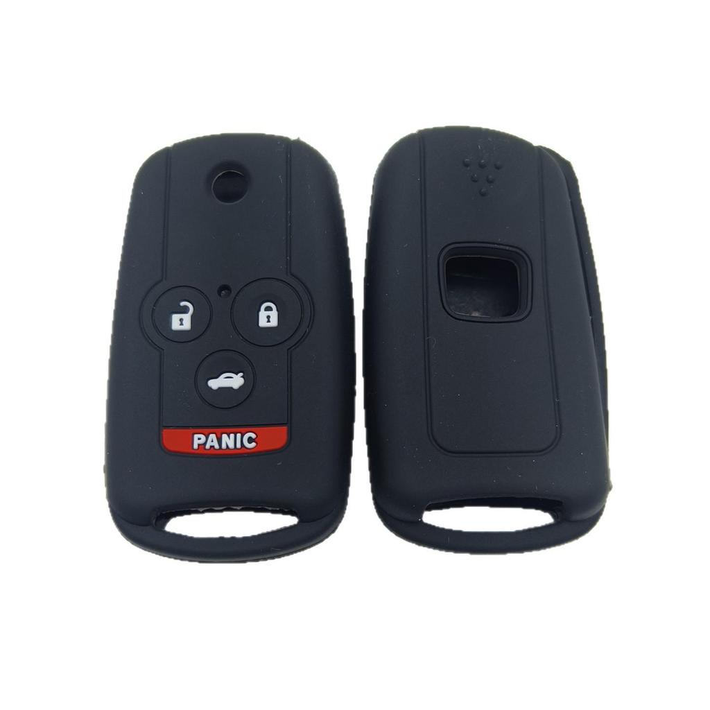 Honda Accord, CR-V, Civic, Odyssey 4-Button Remote Soft Silicone Key Cover