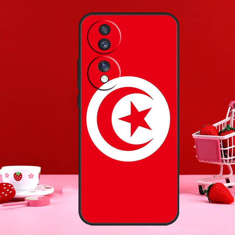 

Tunisia Flag Map For Honor Magic 7 5 6 8 Pro Case For Honor 200 400 50 70 90 Lite X8c X8b X9a X9b X9c X9d Win Honor 400 Lite