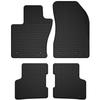 Rubber Mats Set For: Jeep Renegade SUV (from 2014 To 2018)