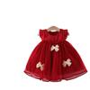 Children's Clothing Girls' Dresses Summer Children's Flying Sleeve Princess Dresses Baby Bow Dresses