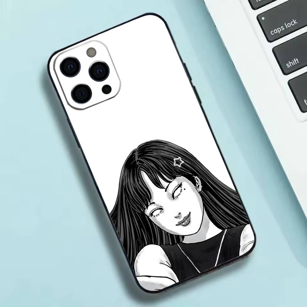 HOT Comics T-Tomie Phone Case Silicone Soft For IPhone 17 16 15 14 13 12 11 X XR Plus Pro Max Plus