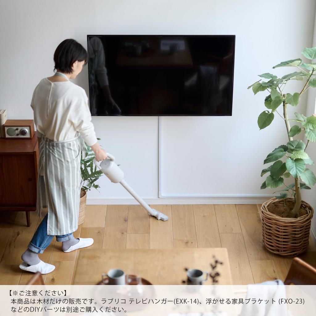 Heian Shindo Kogyo LABRICO 2x4 Lumber, 38mm Thick x 89mm Wide x 400mm Long, Unpainted, IPC24-400PL