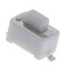 10Pcs Tact Switches Push Button Self Resetting Type Microswitch White Button Microphone Caps Microswitch Button Enduring